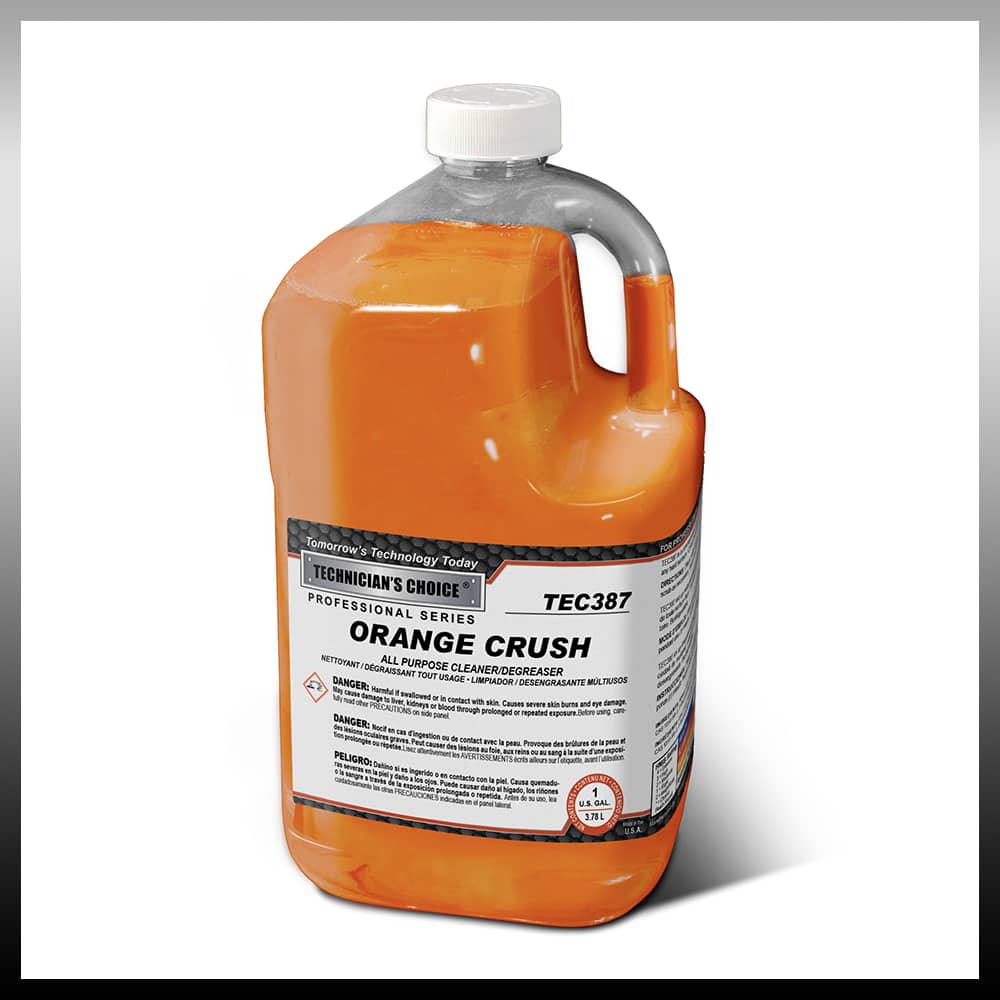 TEC387 Orange Crush Concentrated Cleaner (1 Gallon)