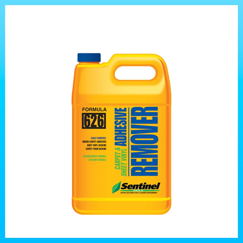 Sentinel 626 Carpet Adhesive Remover - Mastic Stripper - 1 Gal Sentinel 626  1-Gallon: Trusted Adhesive & Coatings Removal Solution [SEN626/01] - $29.00  : Norkan Industrial Supply, Abatement Supplies, Concrete Restoration, High  performance Coatings
