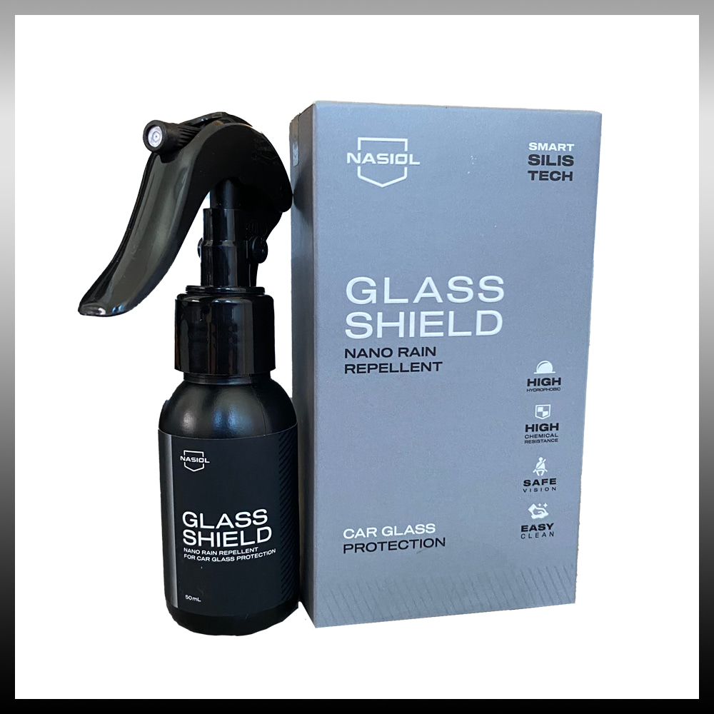 Nasiol GlasShield, Water Repellent Coating
